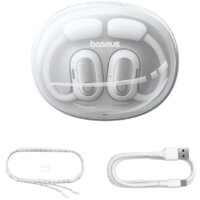 Наушники Baseus Eli Sport 1 (белый) - Превью изображения №6 — Интернет-магазин Time-Shop