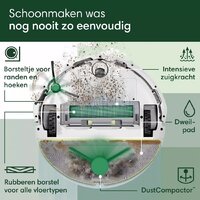 Робот-пылесос iRobot Roomba 205 DustCompactor Combo Robot (белый) - Превью изображения №7 — Интернет-магазин Time-Shop