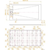 Душевой поддон RGW TUS-W 80x160 - Превью изображения №7 — Интернет-магазин Time-Shop