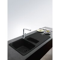Кухонная мойка Franke Antea AZG 651-97 114.0693.549 (матовый черный) - Превью изображения №2 — Интернет-магазин Time-Shop