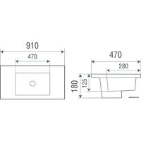Умывальник WeltWasser Deilbach 7506-90 - Превью изображения №3 — Интернет-магазин Time-Shop