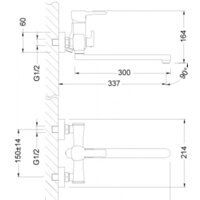 Смеситель Lemark Evitta LM0551C - Превью изображения №2 — Интернет-магазин Time-Shop