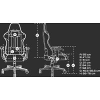 Игровое (геймерское) кресло Fury Avenger XL NFF-1712 - Превью изображения №18 — Интернет-магазин Time-Shop