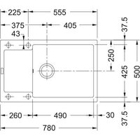 Кухонная мойка Franke MRG 611-78 BB 114.0363.187 (оникс) - Превью изображения №2 — Интернет-магазин Time-Shop