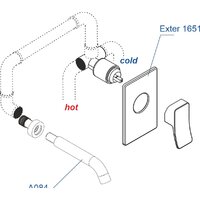 Комплект смесителей Wasserkraft A16573 - Превью изображения №2 — Интернет-магазин Time-Shop
