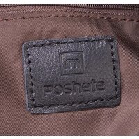 Женская сумка Poshete 857-6356-W009-DSV (серебристый) - Превью изображения №4 — Интернет-магазин Time-Shop