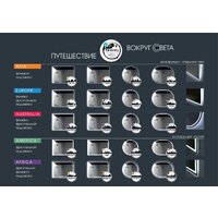  Алмаз-Люкс Зеркало Hanoi Black 10080d2-6 (с подсветкой) - Превью изображения №9 — Интернет-магазин Time-Shop