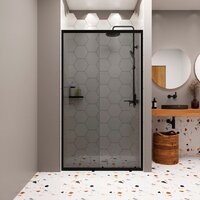 Душевая дверь Domani-Spa DoorCube 100x190 DS04DCb100L0T00.Gt-Black - Превью изображения №9 — Интернет-магазин Time-Shop
