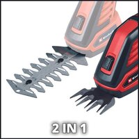 Кусторез + ножницы Einhell GC-CG 3,6/70 Li WT 3410365 (с 1-им АКБ) - Превью изображения №2 — Интернет-магазин Time-Shop