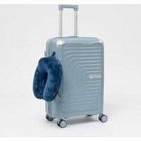 Чемодан-спиннер VALIGETTI 344-8022/2-24BLU (голубой) - Превью изображения №7 — Интернет-магазин Time-Shop
