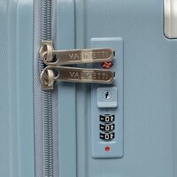 Чемодан-спиннер VALIGETTI 344-8022/2-24BLU (голубой) - Превью изображения №12 — Интернет-магазин Time-Shop