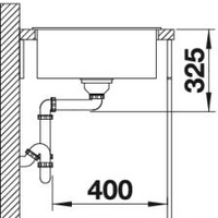 Кухонная мойка Blanco ZIA XL 6 S Compact (кофе) - Превью изображения №3 — Интернет-магазин Time-Shop