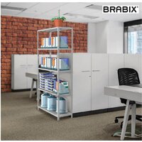 Стеллаж Brabix Ms Plus-185/50-4 291106 - Превью изображения №9 — Интернет-магазин Time-Shop