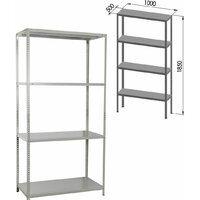 Стеллаж Brabix Ms Plus-185/50-4 291106 - Превью изображения №2 — Интернет-магазин Time-Shop