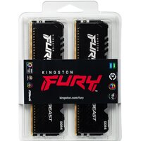 Оперативная память Kingston FURY Beast RGB 2x8ГБ DDR4 3600МГц KF436C17BB2AK2/16 - Превью изображения №6 — Интернет-магазин Time-Shop