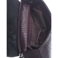 Женская сумка Souffle 325 3255010 (бордовый кайман эластичный) - Превью изображения №7 — Интернет-магазин Time-Shop