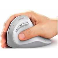 Вертикальная мышь Ugreen MU008 45759 (белый) - Превью изображения №4 — Интернет-магазин Time-Shop