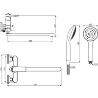 Смеситель Damixa Eclipse 2.0 489500000 - Превью изображения №4 — Интернет-магазин Time-Shop
