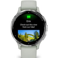 Умные часы Garmin Venu 3S (шалфей, с силиконовым ремешком) - Превью изображения №8 — Интернет-магазин Time-Shop