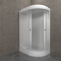 Душевая кабина Triton Коралл-Лайт 120x80 А (левосторонняя) - Превью изображения №3 — Интернет-магазин Time-Shop