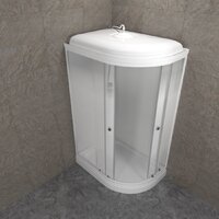 Душевая кабина Triton Коралл-Лайт 120x80 А (левосторонняя) - Превью изображения №5 — Интернет-магазин Time-Shop