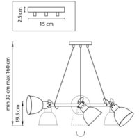 Подвесная люстра Lightstar Acrobata 761167 - Превью изображения №8 — Интернет-магазин Time-Shop
