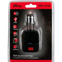 FM-модулятор Ritmix FMT-A745 - Превью изображения №3 — Интернет-магазин Time-Shop