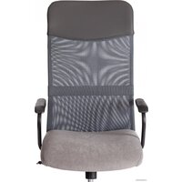 Офисное кресло TetChair Practic флок/кожзам (серый) - Превью изображения №6 — Интернет-магазин Time-Shop