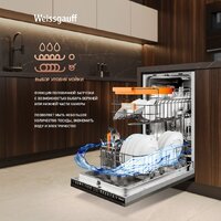Встраиваемая посудомоечная машина Weissgauff BDW 4538 Touch Inverter Autoopen Timer Floor - Превью изображения №13 — Интернет-магазин Time-Shop