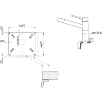 Кухонная мойка Blanco Naya 6 519645 (кофе) - Превью изображения №7 — Интернет-магазин Time-Shop