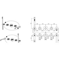 Смеситель без скрытого механизма Paffoni MDE001NO - Превью изображения №2 — Интернет-магазин Time-Shop