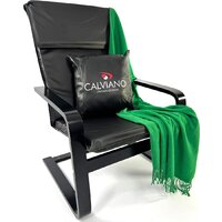 Интерьерное кресло Calviano Soft 1 (черный PU) - Превью изображения №4 — Интернет-магазин Time-Shop