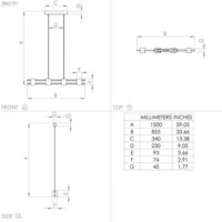 Подвесная люстра Eglo Levantara 390191 - Превью изображения №4 — Интернет-магазин Time-Shop