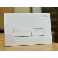 Унитаз подвесной Roxen Boro в комплекте с инсталляцией StounFix Dual Fresh 6 в 1 577353 (кнопка: белый глянец) - Превью изображения №9 — Интернет-магазин Time-Shop