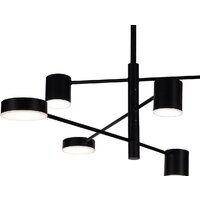 Люстра средней высоты Kinklight Мекли 07649-6D.19 (черный) - Превью изображения №2 — Интернет-магазин Time-Shop