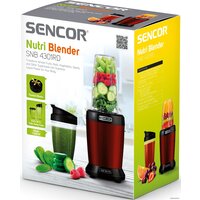 Стационарный блендер Sencor SNB 4301RD - Превью изображения №20 — Интернет-магазин Time-Shop