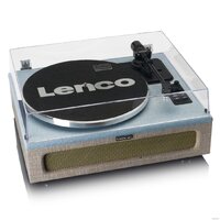 Виниловый проигрыватель Lenco LS-440 (серый/голубой) - Превью изображения №8 — Интернет-магазин Time-Shop