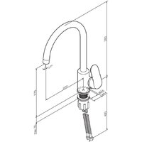 Смеситель AM.PM Like F8007133 - Превью изображения №8 — Интернет-магазин Time-Shop