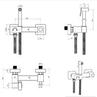Унитаз напольный Lauter Vortex 2110022VF + гигиенический душ Glow 21LT0222BM - Превью изображения №30 — Интернет-магазин Time-Shop