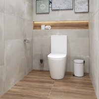 Унитаз напольный Lauter Vortex 2110022VF + гигиенический душ Glow 21LT0222BM - Превью изображения №19 — Интернет-магазин Time-Shop