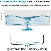 Кухонная мойка Berge BR-5850 + смеситель AM.PM Like F8007133 (серый) - Превью изображения №10 — Интернет-магазин Time-Shop