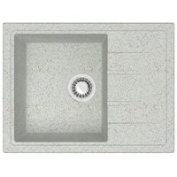 Кухонная мойка Berge BR-5850 + смеситель AM.PM Like F8007133 (серый) - Превью изображения №2 — Интернет-магазин Time-Shop