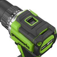 Дрель-шуруповерт Greenworks DD560 3708407CUC (с 2-мя АКБ) - Превью изображения №2 — Интернет-магазин Time-Shop