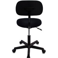 Офисное кресло Бюрократ CH-1201NX/BLACK (черный) - Превью изображения №4 — Интернет-магазин Time-Shop