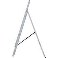 Лестница-стремянка Новая высота NV 123 алюминиевая трёхсекционная 3x10 ступеней - Превью изображения №11 — Интернет-магазин Time-Shop