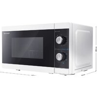 Микроволновая печь Sharp YC-MG01E-W - Превью изображения №2 — Интернет-магазин Time-Shop