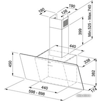 Кухонная вытяжка Franke FPJ 915 V BK A [110.0361.902] - Превью изображения №2 — Интернет-магазин Time-Shop