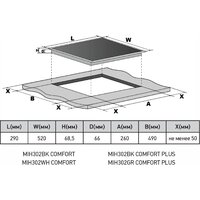 Варочная панель Meferi MIH302GR Comfort Plus - Превью изображения №9 — Интернет-магазин Time-Shop