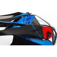Мотошлем AIM RH855 Carbon Razor RH855R-DBR-L (L, синий/красный) - Превью изображения №8 — Интернет-магазин Time-Shop