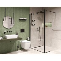 Верхний душ Deante Cascada Nero NAC N91K (черный) - Превью изображения №2 — Интернет-магазин Time-Shop